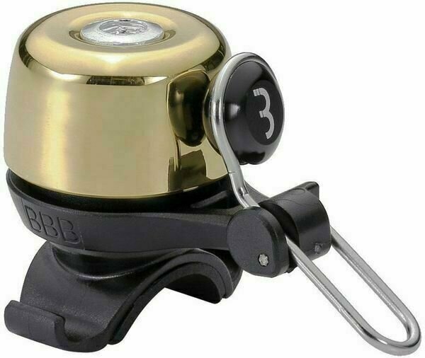 Bicycle Bell BBB Noisy Brass Glossy Gold 28.0 Bicycle Bell