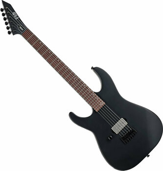 Electric guitar ESP LTD M-201HT LH Black Satin - 1