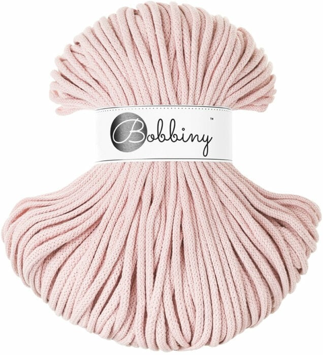 Šňůra  Bobbiny Premium 5 mm Pastel Pink