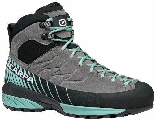 Dámske outdoorové topánky Scarpa Mescalito Mid GTX Midgray/Aqua 36,5 Dámske outdoorové topánky