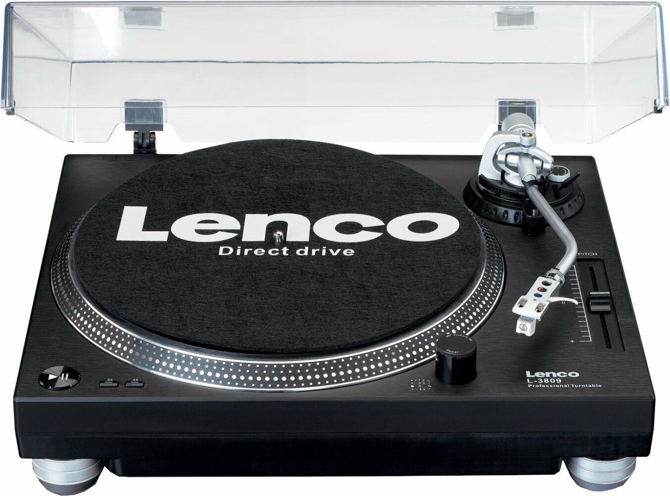 Tourne-disque Lenco L-3809 Noir