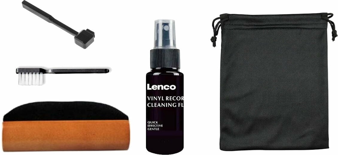 Cleaning set for LP records Lenco TTA-5IN1