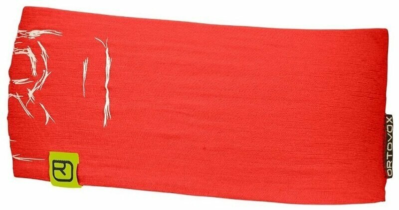 Fascia per capelli Ortovox 120 Tec Logo Headband Coral UNI Fascia per capelli