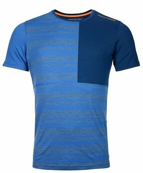 Itimo termico Ortovox 185 Rock'N'Wool Short Sleeve M Just Blue M Itimo termico - 1
