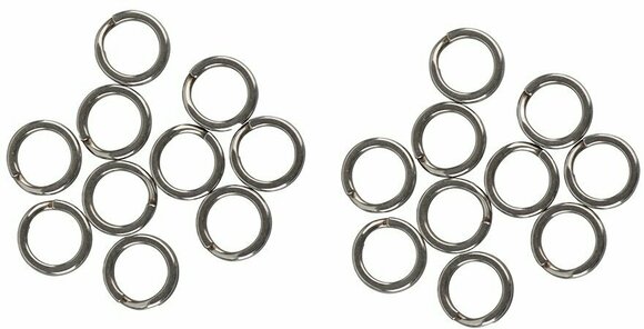 Minuteria da pesca Savage Gear Stainless Splitring Forged SS 12Mm 62Kg 20Pcs - 1