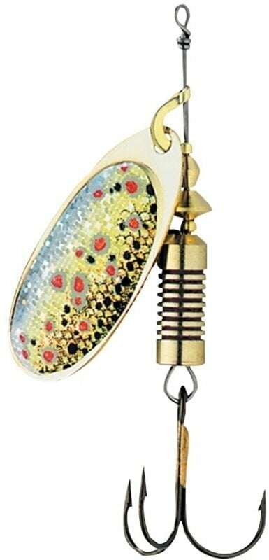 Colher rotativa DAM Nature 3D Spinner Brown Trout 3 g