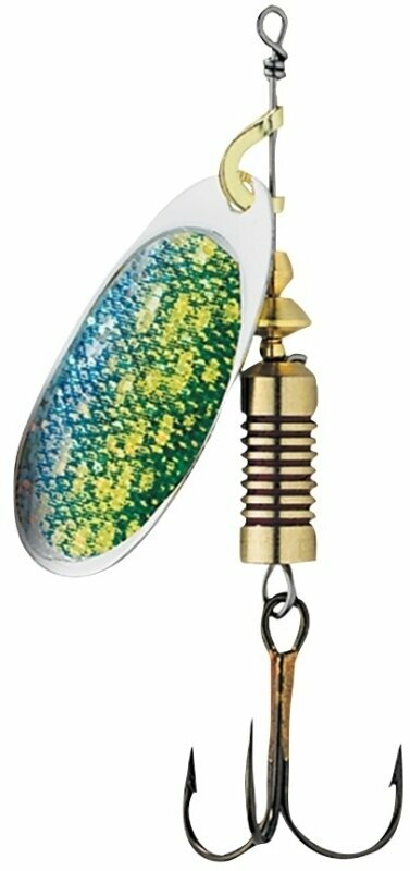 Colher rotativa DAM Nature 3D Spinner Pike 4 g Colher rotativa