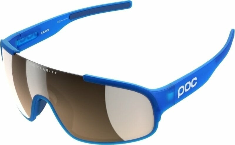 POC Crave Clarity Opal Blue Translucent/Clarity Trail Silver