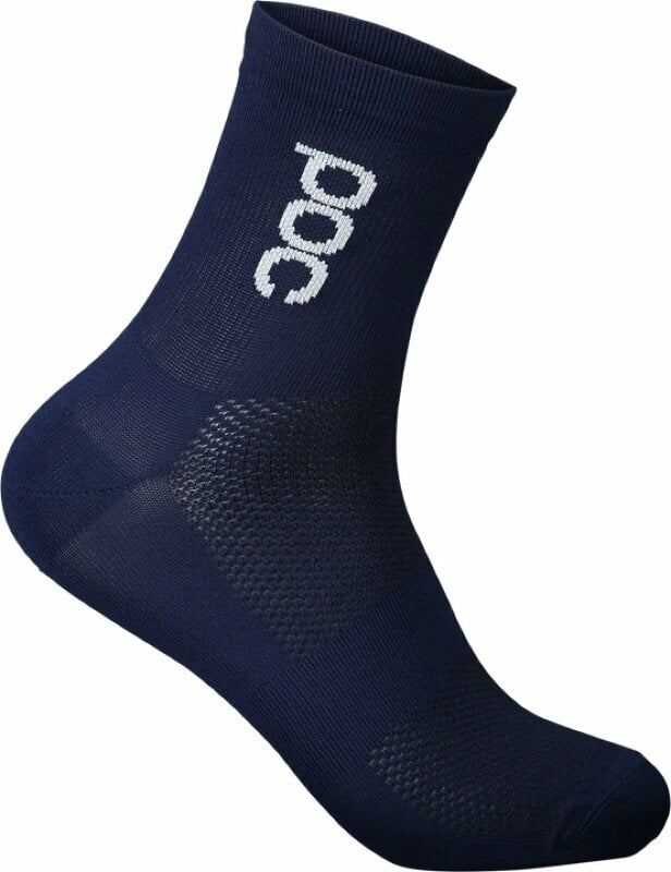 Cyklo ponožky POC Essential Road Short Sock Turmaline Navy L Cyklo ponožky