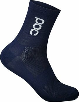 Cyklo ponožky POC Essential Road Short Sock Turmaline Navy L Cyklo ponožky - 1