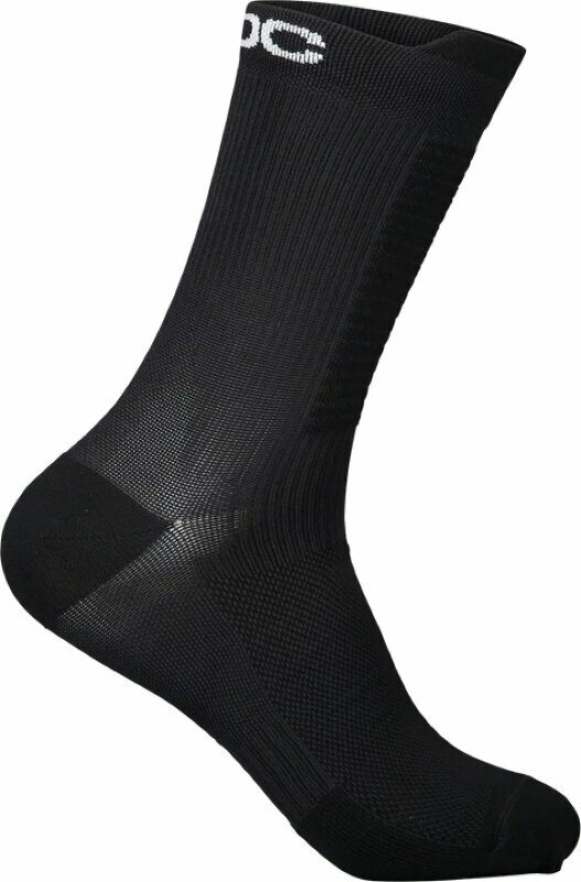 Biciklistički čarape POC Lithe MTB Mid Sock Uranium Black M Biciklistički čarape