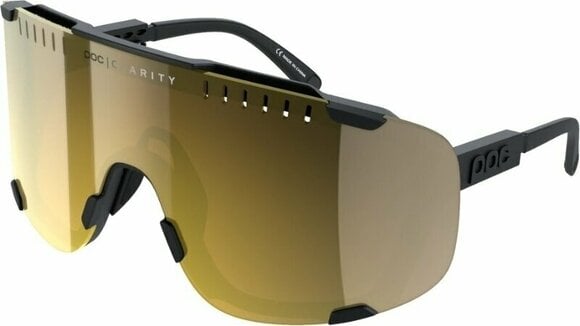 Biciklističke naočale POC Devour Uranium Black/Clarity Road Gold Biciklističke naočale - 1