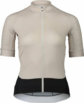 Cykeltrøje POC Essential Road Women's Jersey Jersey Sandstone Beige M - 1