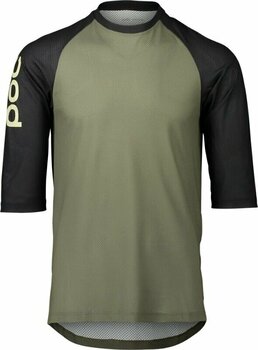 Cykeltrøje POC MTB Pure 3/4 Jersey Jersey Epidote Green/Uranium Black L - 1