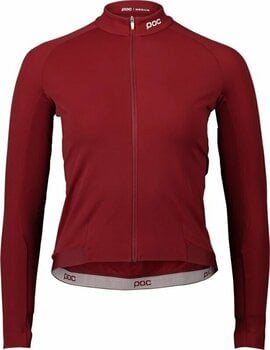 Kolesarski dres, majica POC Ambient Thermal Women's Jersey Garnet Red L - 1