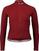 Odzież kolarska / koszulka POC Ambient Thermal Women's Jersey Golf Garnet Red L