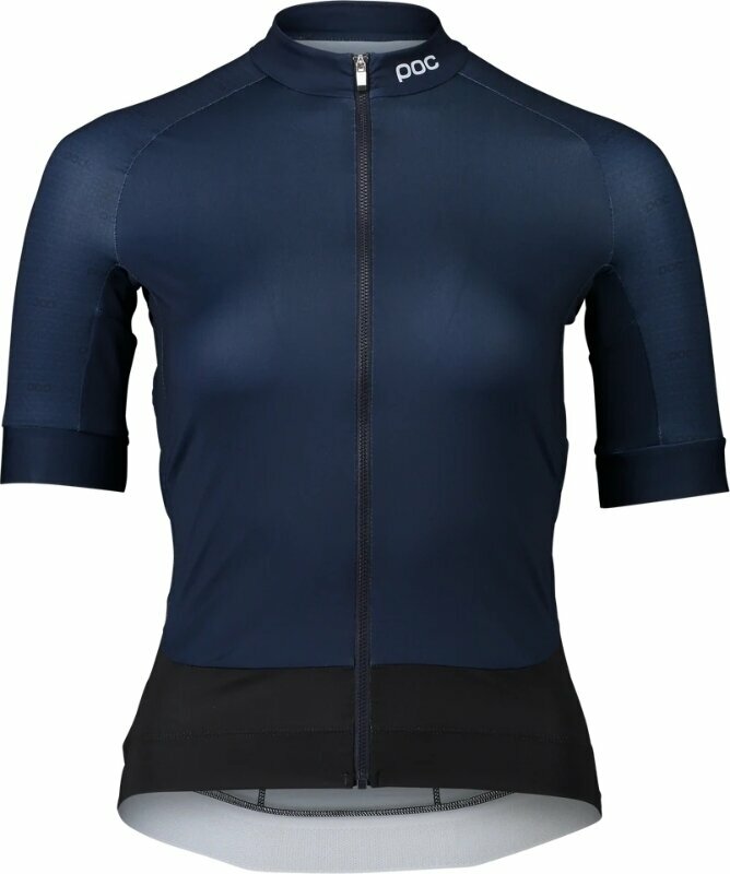 Cykeltrøje POC Essential Road Women's Jersey Jersey Turmaline Navy XL