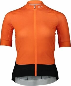 Camisola de ciclismo POC Essential Road Women's Jersey Jersey Zink Orange L - 1