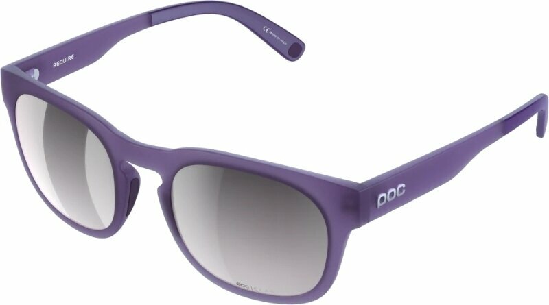 Livsstil briller POC Require Sapphire Purple Translucent/Clarity Road Silver Livsstil briller