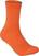 Cycling Socks: POC Fluo Sock Fluorescent Orange M Cykelstrømper Cykelstrømper POC Fluo Sock Fluorescent Orange M Cykelstrømper