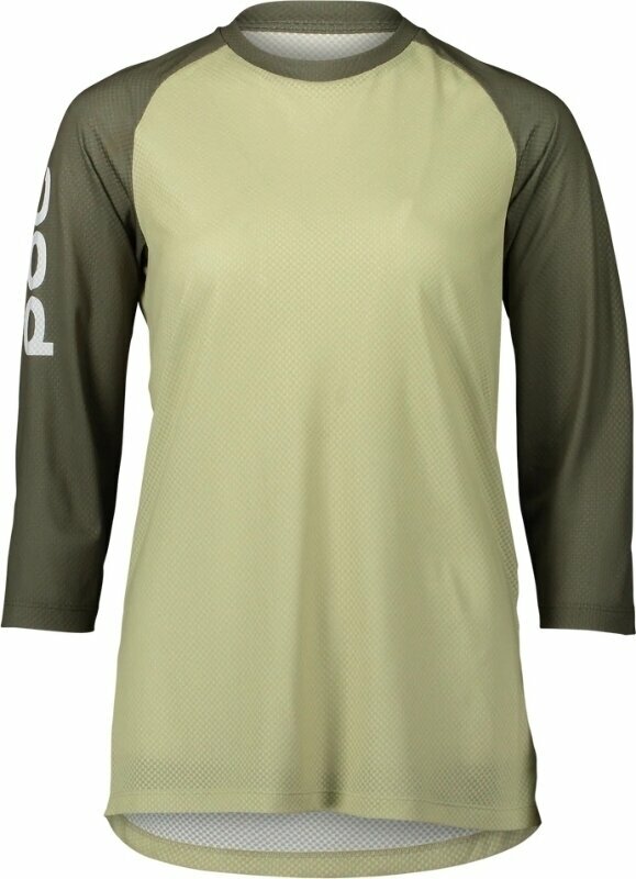 Cykeltrøje POC MTB Pure 3/4 Women's Jersey Jersey Prehnite Green/Epidote Green XL