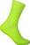 Meias de ciclismo POC Fluo Sock Fluorescent Yellow/Green L Meias de ciclismo