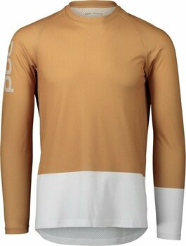 Cykeltrøje POC MTB Pure LS Jersey Jersey Aragonite Brown/Hydrogen White XL - 1