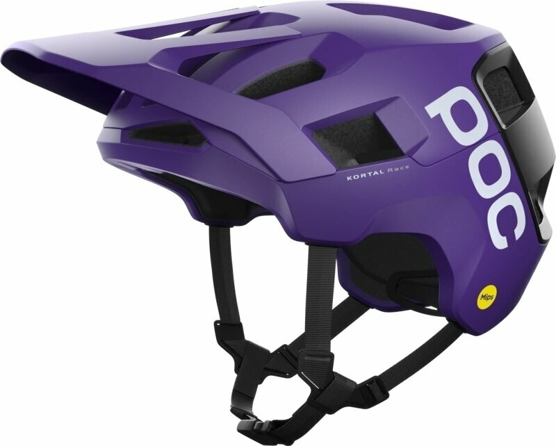 Cykelhjelm POC Kortal Race MIPS Sapphire Purple/Uranium Black Metallic/Matt 55-58 Cykelhjelm