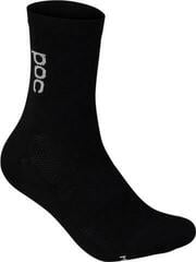 Calzini ciclismo POC Soleus Lite Long Sock Uranium Black