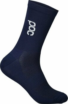 Cycling Socks POC Soleus Lite Mid Sock Turmaline Navy L Cycling Socks - 1