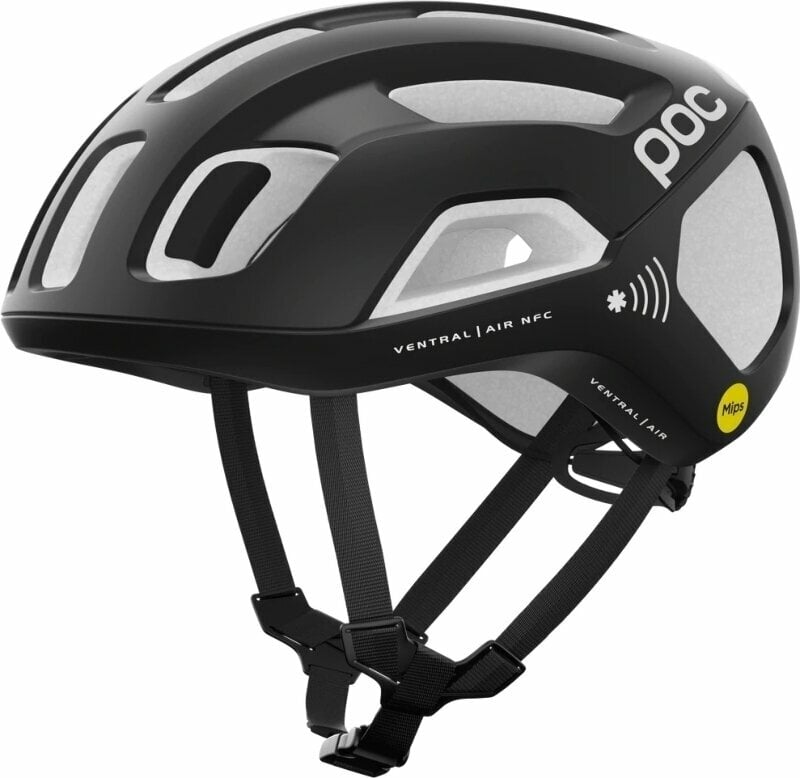 Bike Helmet POC Ventral Air MIPS Uranium Black/Hydrogen White Matt 50-56 Bike Helmet