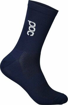 Cycling Socks POC Soleus Lite Mid Sock Turmaline Navy M Cycling Socks - 1
