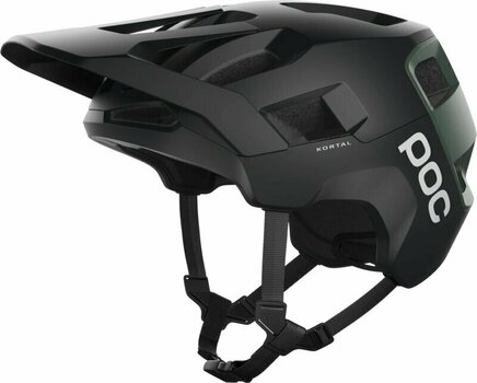 Cykelhjelm POC Kortal Uranium Black/Epidote Green Metallic/Matt 59-62 Cykelhjelm - 1