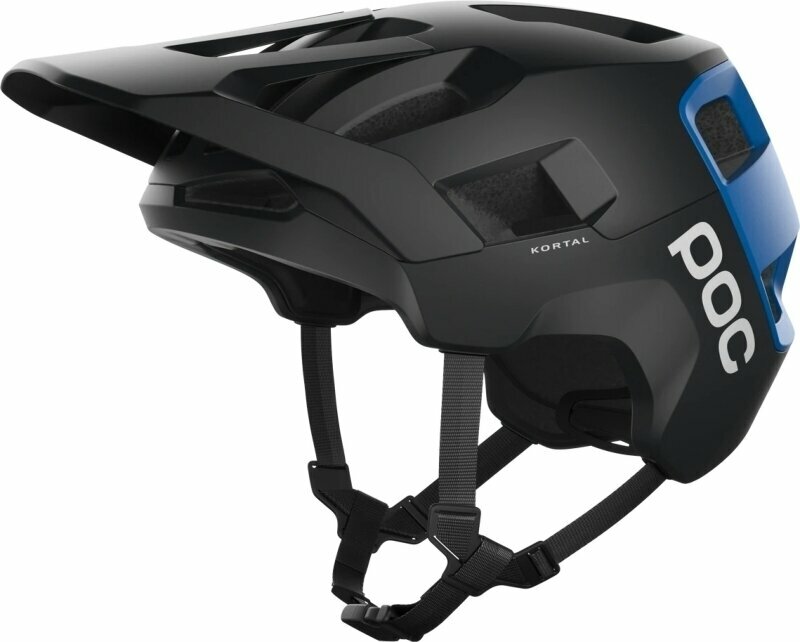 Cykelhjelm POC Kortal Uranium Black/Opal Blue Metallic/Matt 55-58 Cykelhjelm