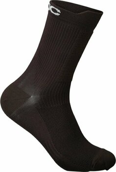 Cycling Socks POC Lithe MTB Mid Sock Axinite Brown L Cycling Socks - 1
