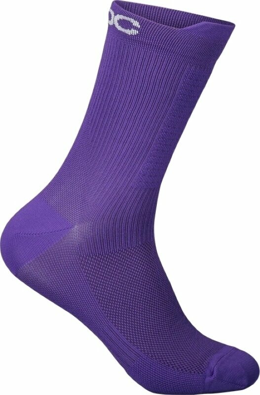 Kerékpáros zoknik POC Lithe MTB Mid Sock Sapphire Purple M Kerékpáros zoknik