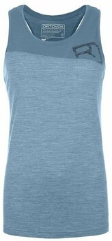 Outdoor T-Shirt Ortovox 150 Cool Logo Top W Light Blue S Outdoor T-Shirt - 1
