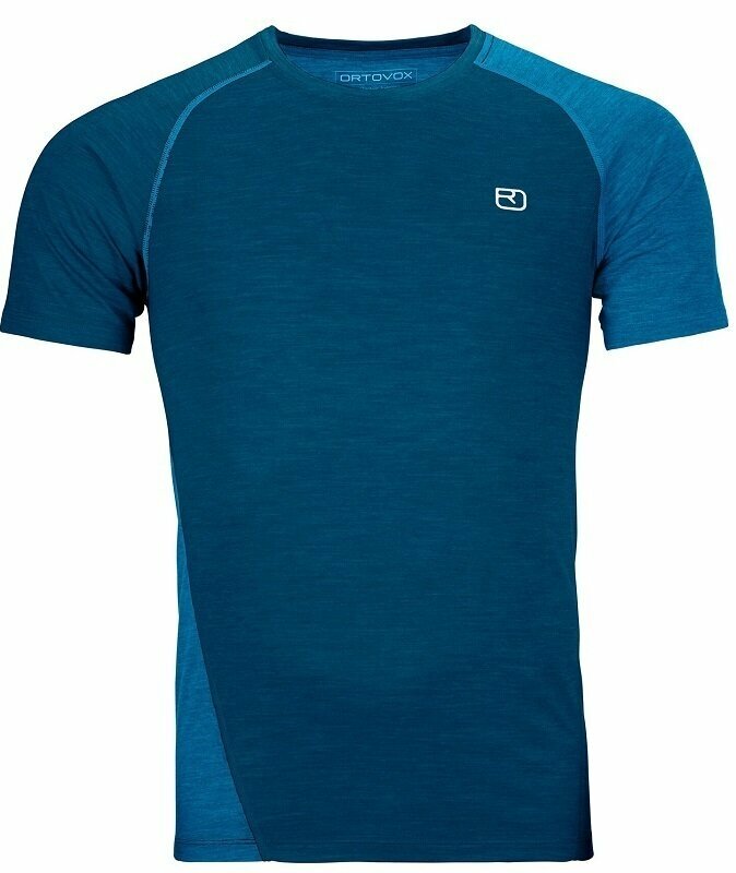 Ortovox 120 Cool Tec Fast Upward T-Shirt M Petrol Blue Blend S