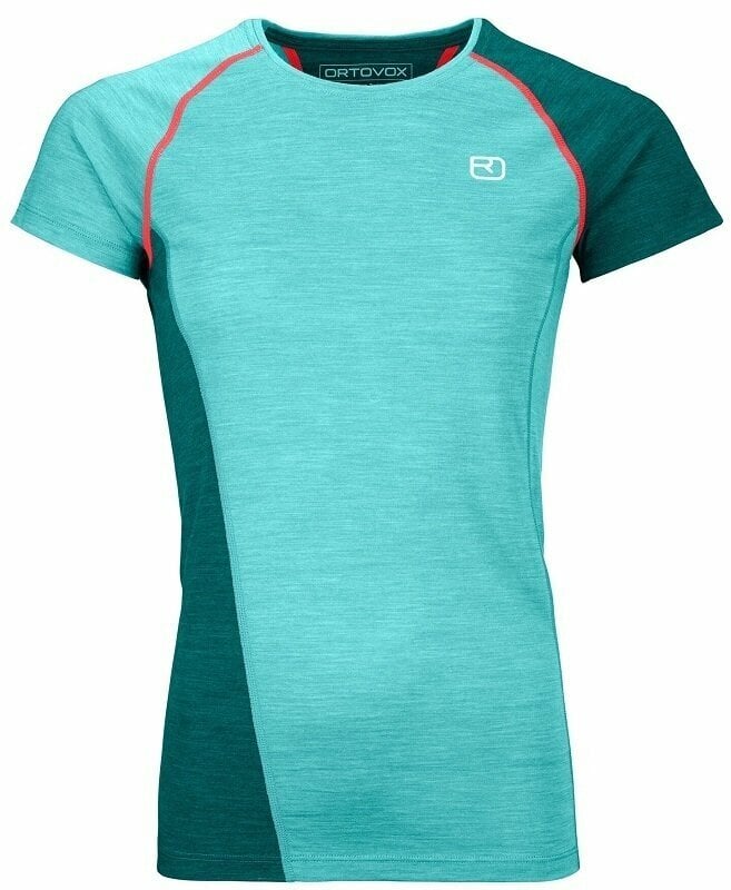 T-shirt outdoor Ortovox 120 Cool Tec Fast Upward T-Shirt W Ice Waterfall Blend M T-shirt outdoor