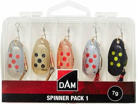 Cuiller DAM Spinner Pack 5 Mixed 7 g - 1