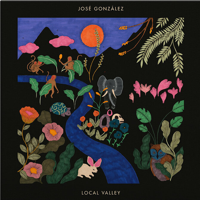Vinyl Record José González - Local Valley (Translucent Red Vinyl) (LP)