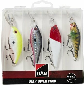 Wobler DAM Deep Diver Pack Lure Box Mixed 7,5 cm 12,5 g - 1
