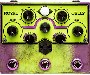 Efeito para guitarra Beetronics Royal Jelly La Uva