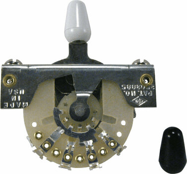 Schalter für Tonabnehmer Ernie Ball 5-Way Strat-Style Switch Schwarz-Weiß - 1
