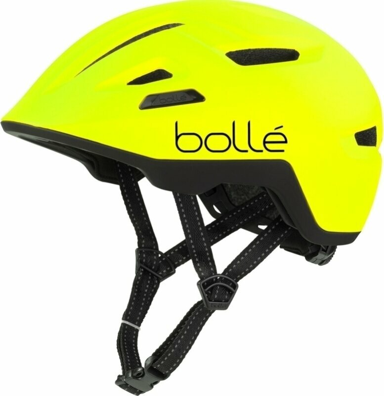 Cyklistická helma Bollé Stance HiVis Yellow Matte L Cyklistická helma