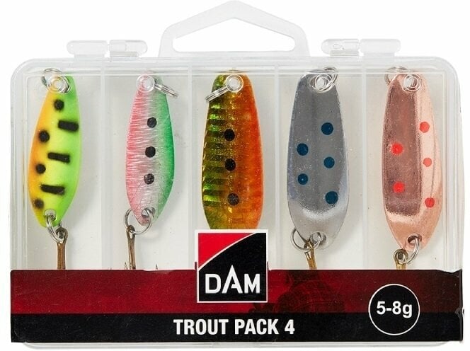 Блесна клатушка DAM Trout Pack 4 Mixed 5 cm 5 - 8 g