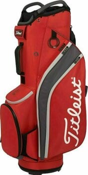 Golf Bag Titleist Cart 14 Dark Red/Graphite/Grey Golf Bag - 1