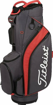 Golfbag Titleist Cart 14 Graphite/Island Red/Black Golfbag - 1