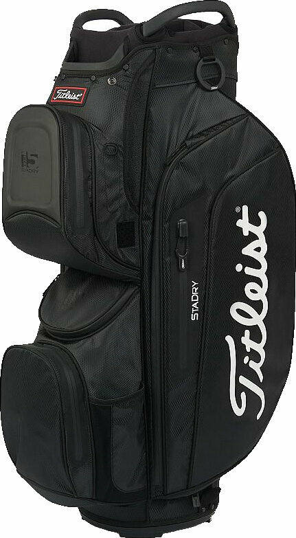 Чанти за голф > Чанти за голф – Cart Bags Titleist Cart 15 StaDry Black Чантa за голф