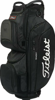 Golf Bag Titleist Cart 15 StaDry Black Golf Bag - 1